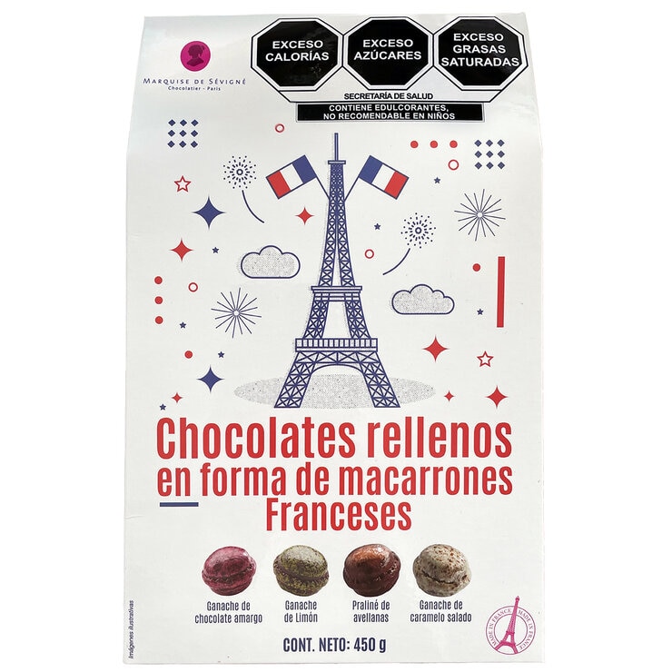 Marquise de Sévigné Chocolates Rellenos de Sabores Surtidos 450 g — Imagen 1 de 2