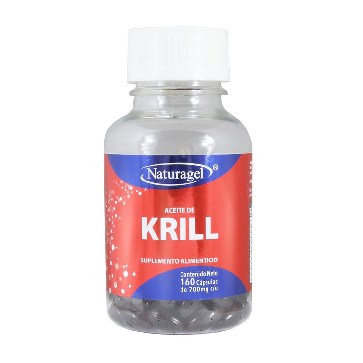 Naturagel Aceite de Krill 160 Cápsulas. — Imagen 1 de 4