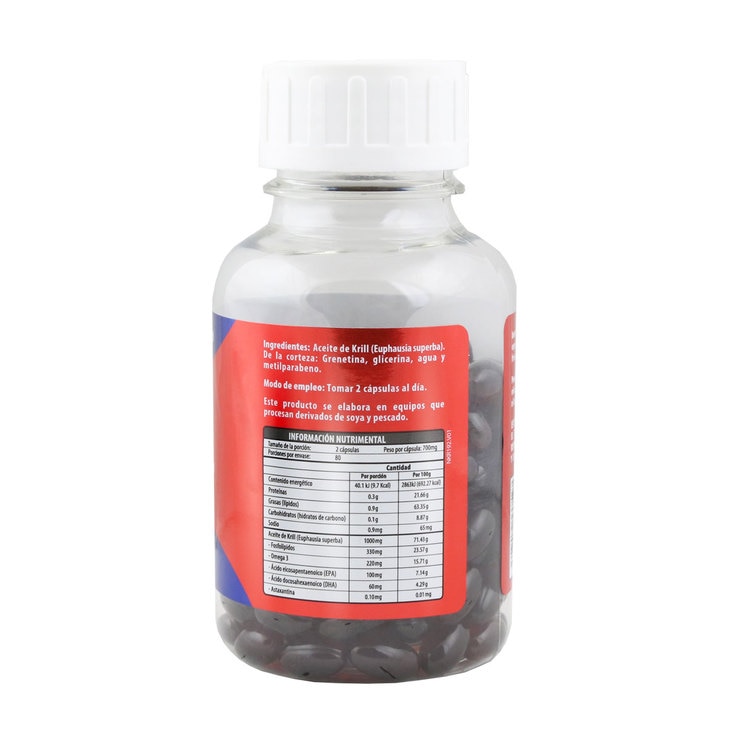Naturagel Aceite de Krill 160 Cápsulas. — Imagen 4 de 4