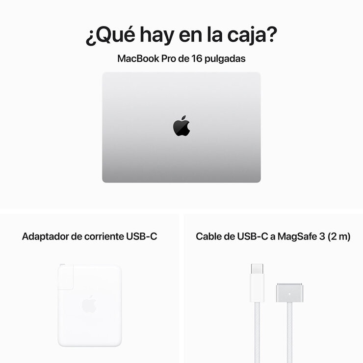 Apple MacBook Pro 16" Chip M3 Max 1TB Plata — Imagen 3 de 4