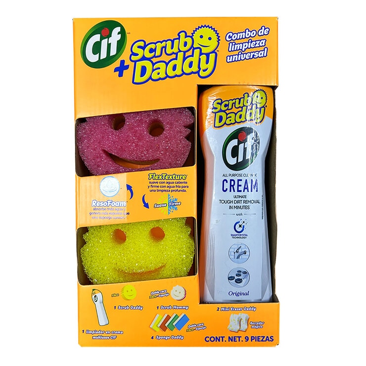 Scrub Daddy Fibras Multiusos Combo 9 pzas  — Imagen 1 de 4