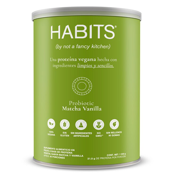 Habits High Performance Protéina Matcha - Vainilla 1.220G — Imagen 1 de 3
