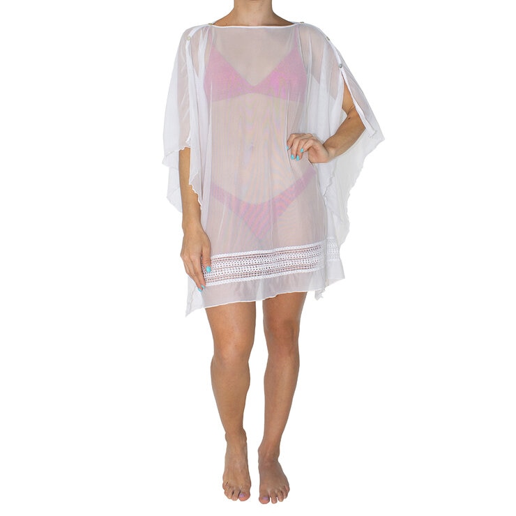 Skysoul, Vestido Corto Color Blanco para Dama, Varias Tallas — Imagen 1 de 2