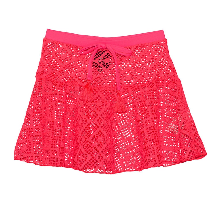 Skysoul, Falda Corta olor Coral para Niña, Varias Tallas — Imagen 1 de 2