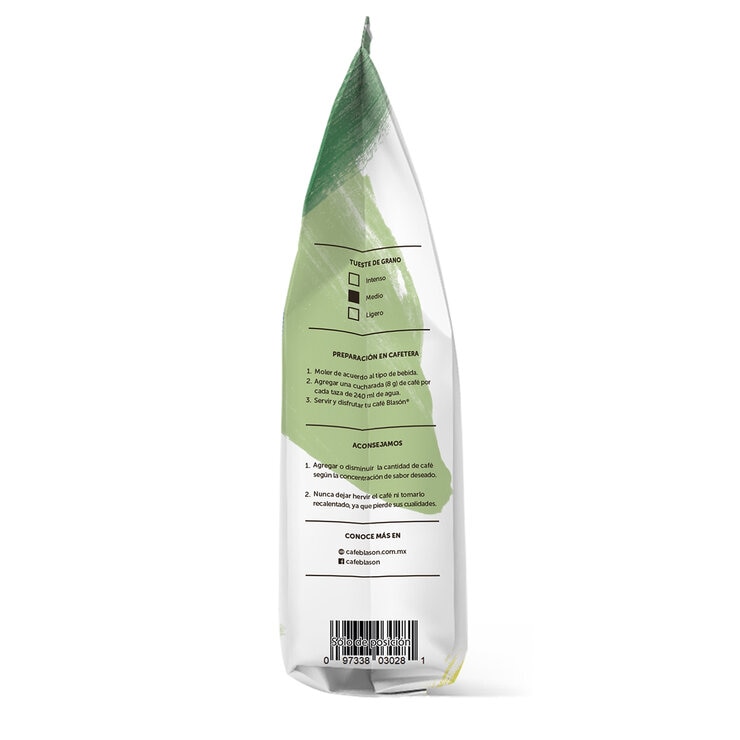 Blasón Café Orgánico en Grano 1 kg — Imagen 2 de 3