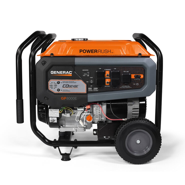 Generac, Generador Portátil Premium GP8000E — Imagen 3 de 4