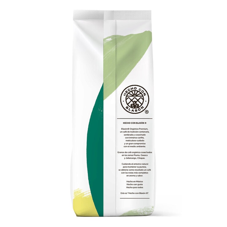 Blasón Café Orgánico en Grano 1 kg — Imagen 3 de 3