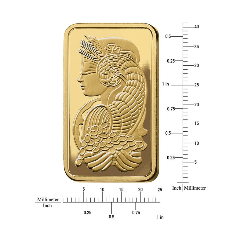 Lingote de  Oro 1 oz PAMP — Imagen 4 de 4