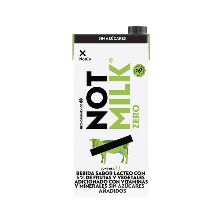 Not Milk Bebida Sabor Lácteo sin Azúcar 6 pzas de 1 l — Imagen 1 de 4