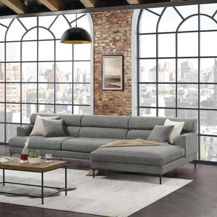 Northridge Home, Sofá Seccional de Tela — Imagen 1 de 4