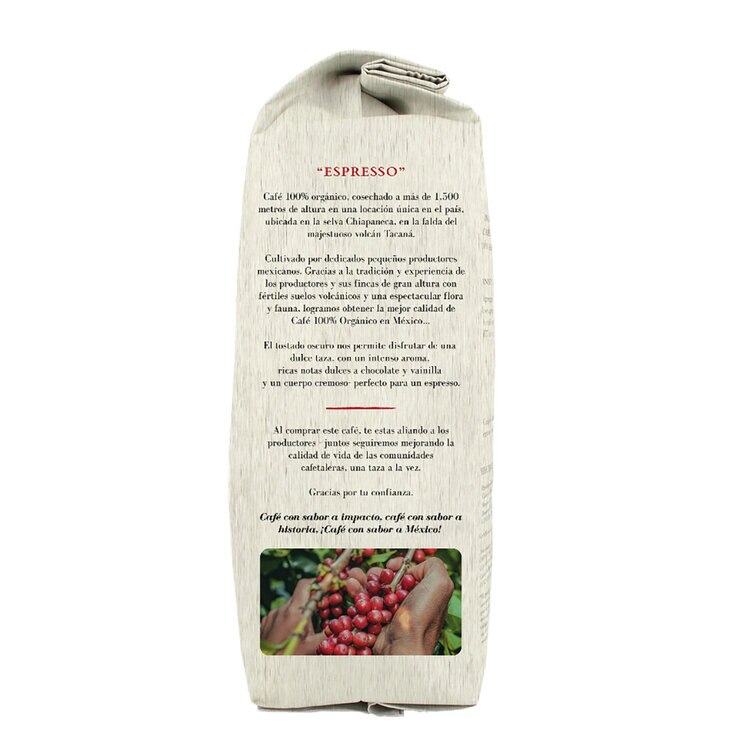The Coffee Farmer’s Coop Café Molido Espresso Tostado Oscuro 100% Orgánico 1 kg — Imagen 3 de 4