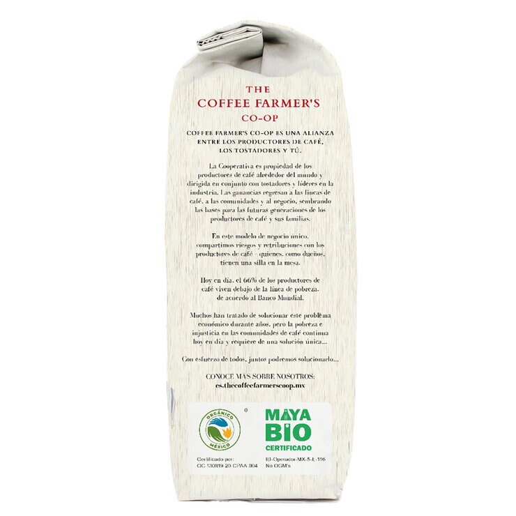 The Coffee Farmer’s Coop Café Molido Espresso Tostado Oscuro 100% Orgánico 1 kg — Imagen 4 de 4
