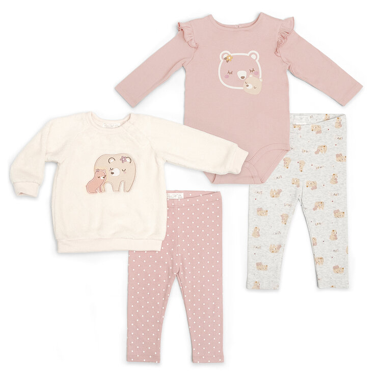 René Rofé Baby Conjunto de 4 piezas para Bebé Varias Tallas y Colores — Imagen 2 de 4