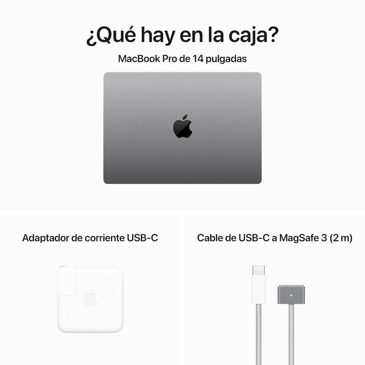 Apple MacBook Pro 14" Chip M3 1TB Gris Espacial  — Imagen 2 de 4