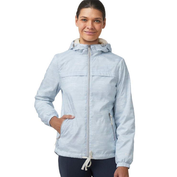 Free Country Chaqueta Rompe Vientos con Capucha para Dama Varias Tallas y Colores — Imagen 2 de 3