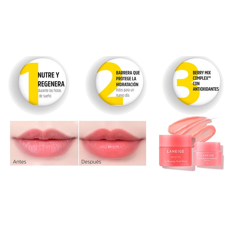 Laneige Sleeping Mask 20 grms 3 pzas — Imagen 2 de 3