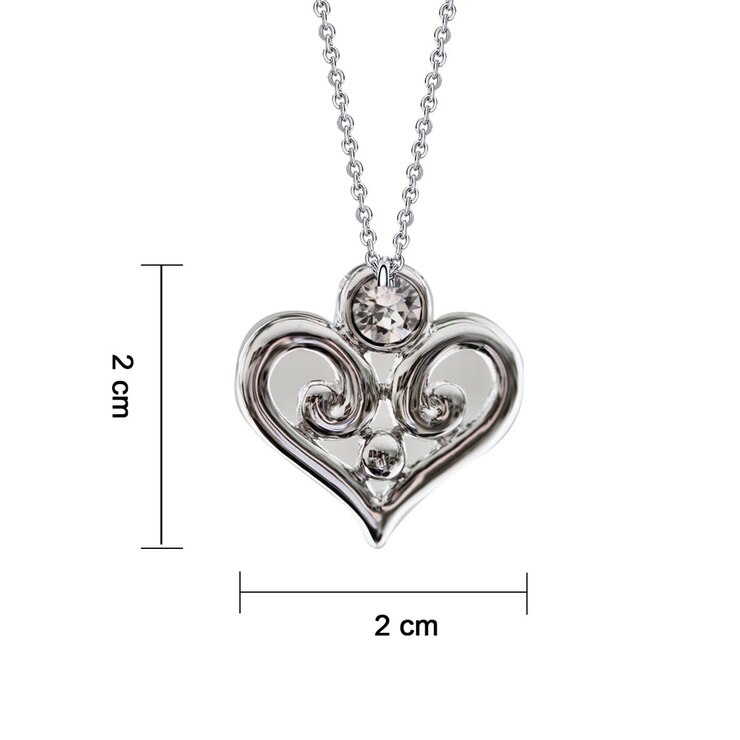 Mayfer, Dije en Forma de Corazón con Cristal Austríaco — Imagen 1 de 2