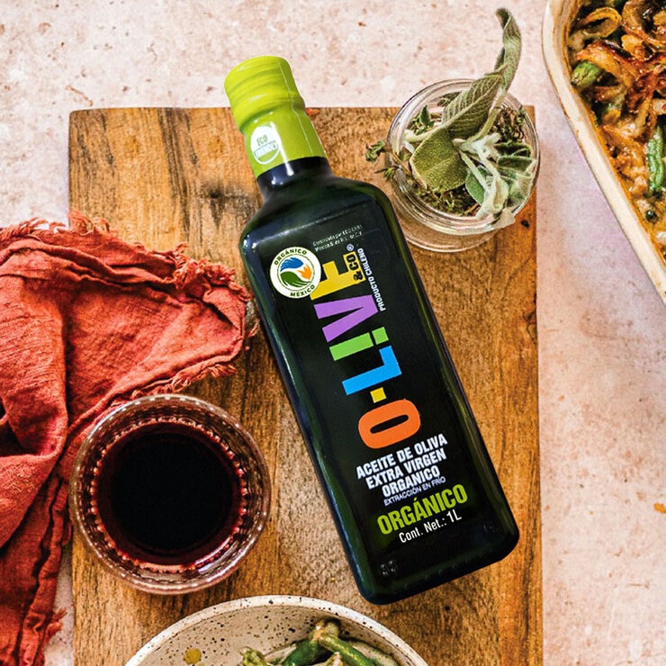 O-Live Aceite de Oliva Extra Virgen Orgánico 1 l — Imagen 3 de 4