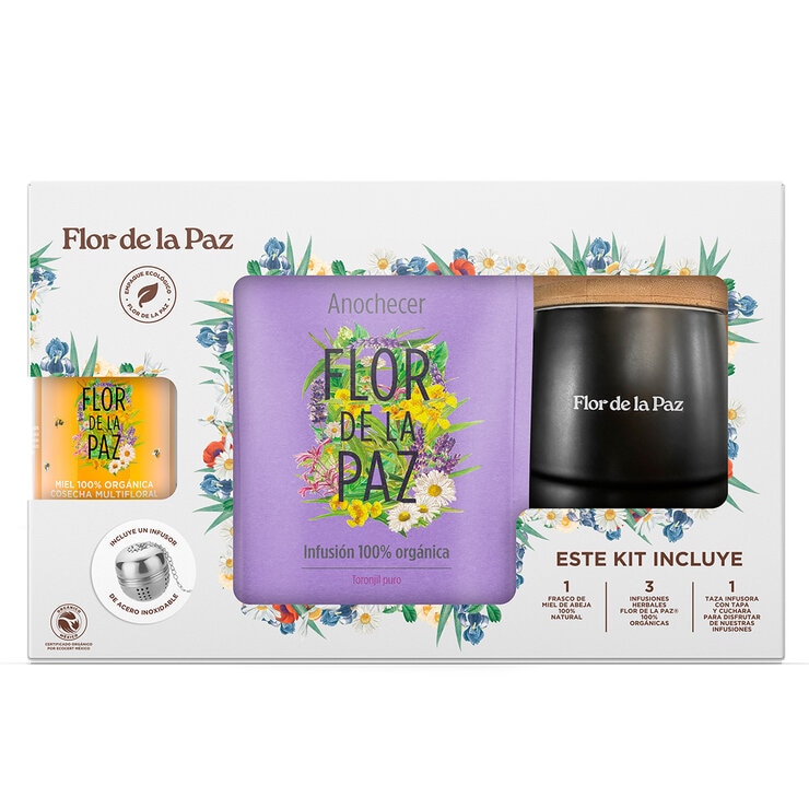 Flor de la Paz Kit de Té Orgánico — Imagen 1 de 3