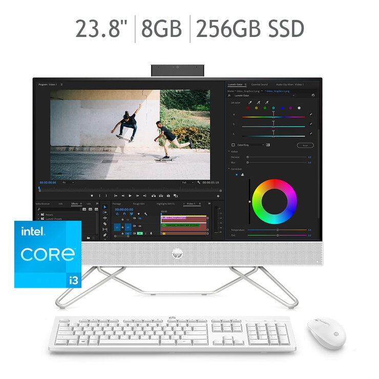HP All-In-One 24-cb1003la 23.8" Full HD Intel Core i3 8GB 256GB SSD + 1TB HDD — Imagen 1 de 4