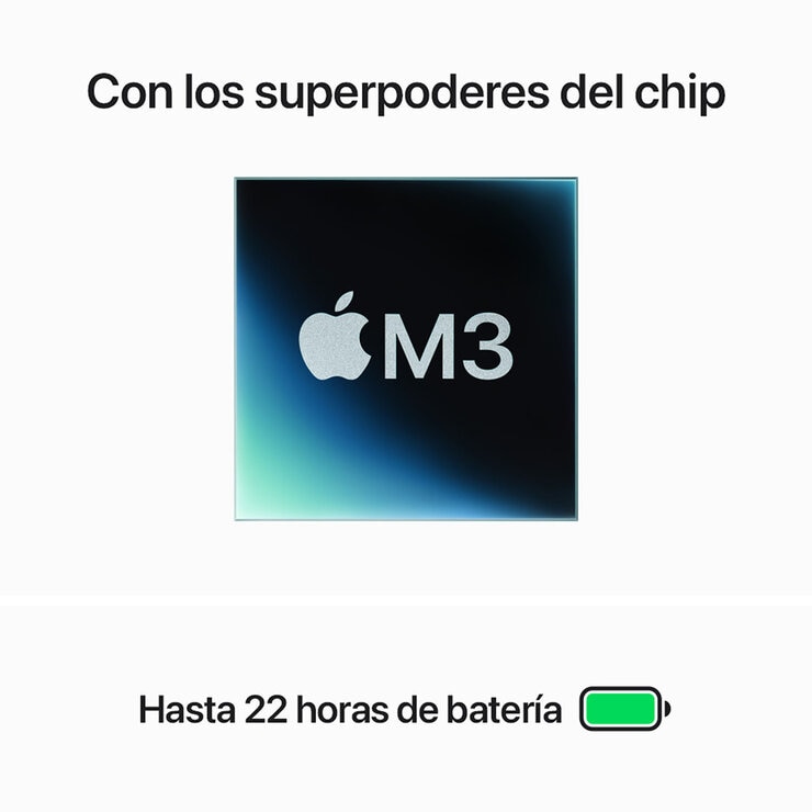 Apple MacBook Pro 14" Chip M3 512GB Plata — Imagen 4 de 4