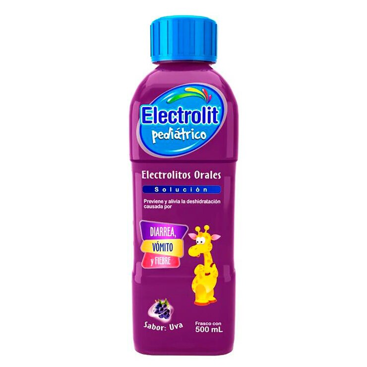 Electrolit Pediátrico 6 frascos sabor uva 500ml c/u — Imagen 3 de 4