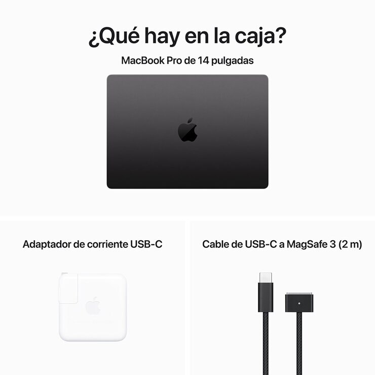 Apple MacBook Pro 14" Chip M3 Max 1TB Negro Espacial  — Imagen 3 de 4