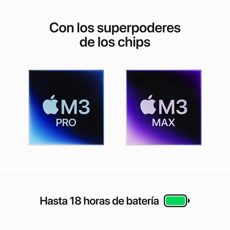 Apple MacBook Pro 14" Chip M3 Pro 512GB Plata — Imagen 3 de 4
