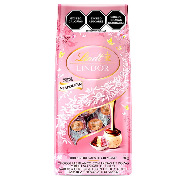 Lindor Napolitano Chocolates Rellenos 600g — Imagen 4 de 4