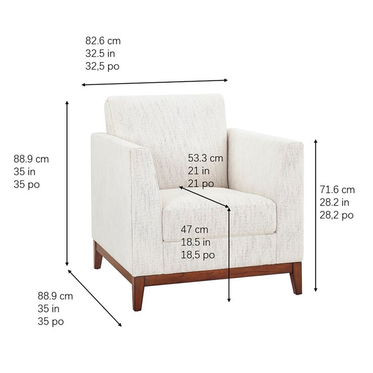 Thomasville, KD, Sillón Decorativo de Tela  — Imagen 2 de 4