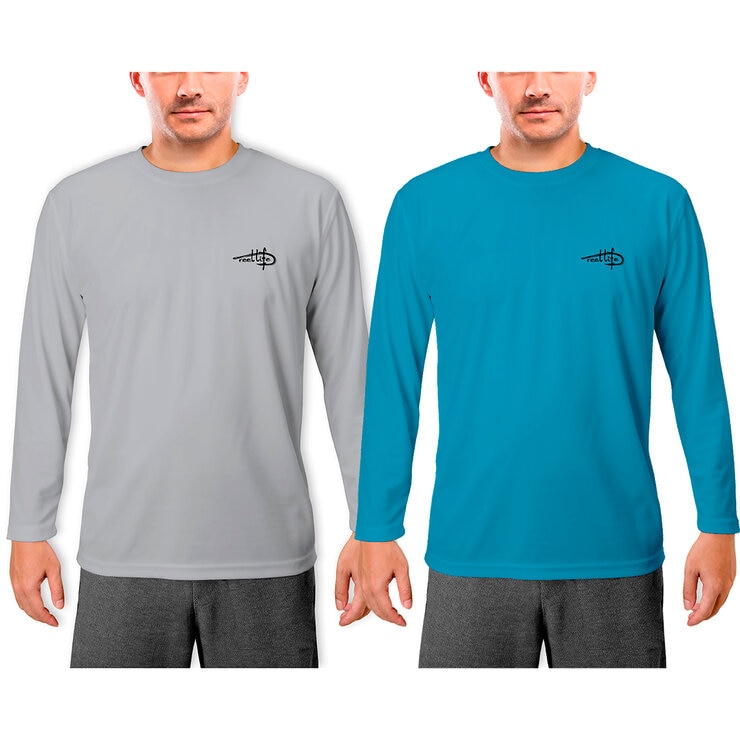 Reel Life Playera de manga larga para Caballero 2 piezas Varias Tallas y Colores — Imagen 2 de 3