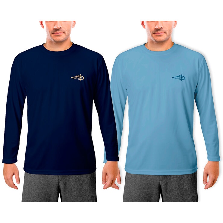 Reel Life Playera de manga larga para Caballero 2 piezas Varias Tallas y Colores — Imagen 3 de 3