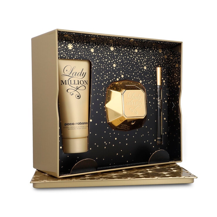 Paco Rabanne Lady Million 3 Pzas — Imagen 2 de 3