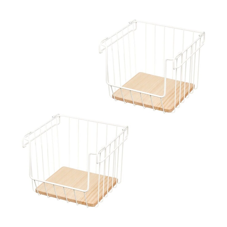 iDesign Juego de 2 Canastas Apilables — Imagen 4 de 4