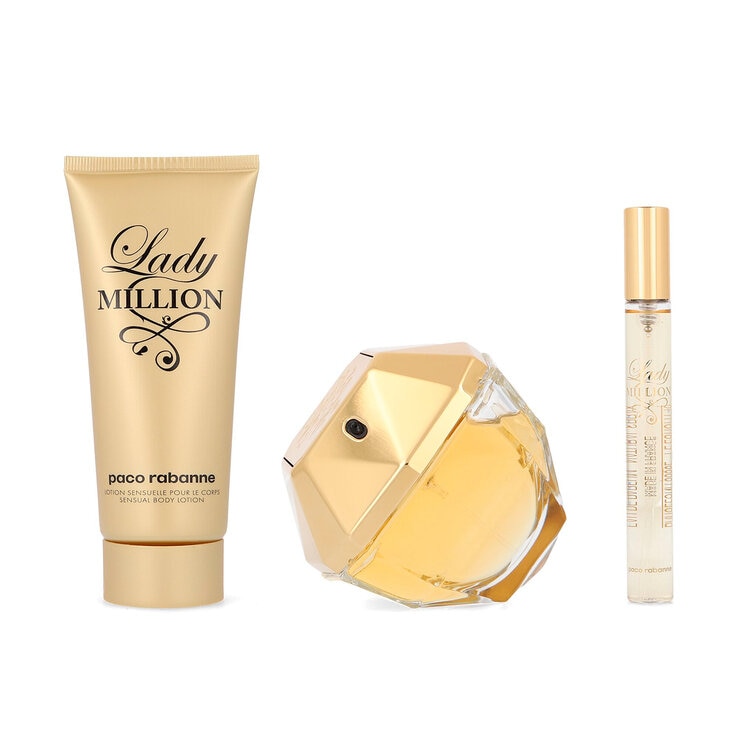 Paco Rabanne Lady Million 3 Pzas — Imagen 1 de 3
