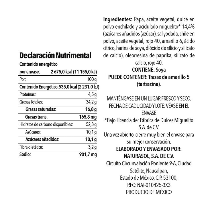 Naturasol Papa Miguelito 500 g — Imagen 3 de 3