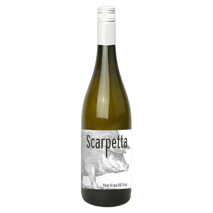 Vino Blanco Scarpetta Pinot Grigio 750ml — Imagen 1 de 4
