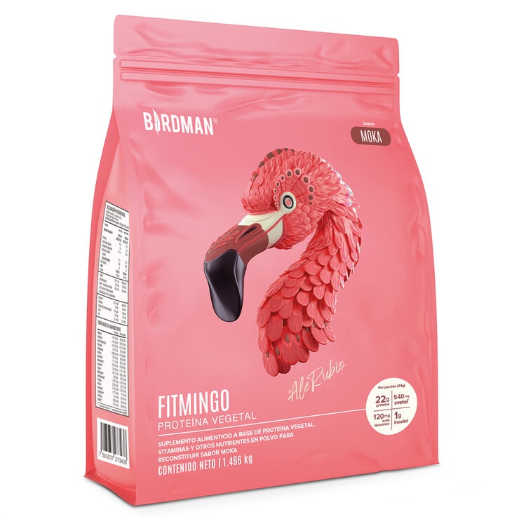 Birdman Fitmingo Proteína Vegetal Sabor Moka 1.496 kg — Imagen 1 de 4