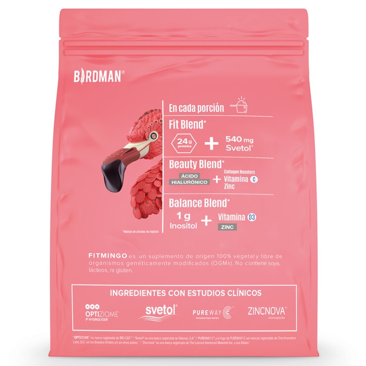 Birdman Fitmingo Proteína Vegetal Sabor Moka 1.496 kg — Imagen 4 de 4