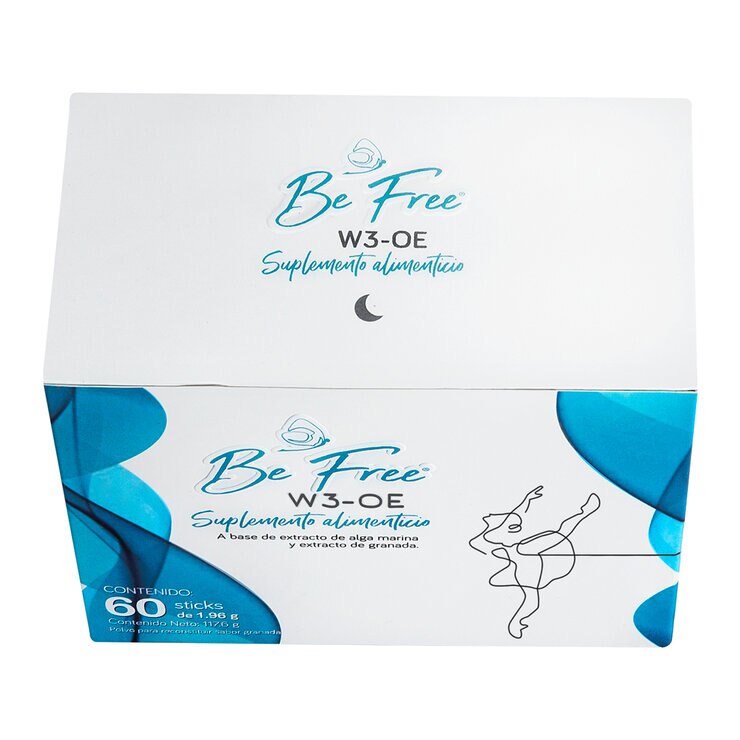 Be Free W3-OE Suplemento Alimenticio 60 Sticks de 1.96g — Imagen 2 de 4