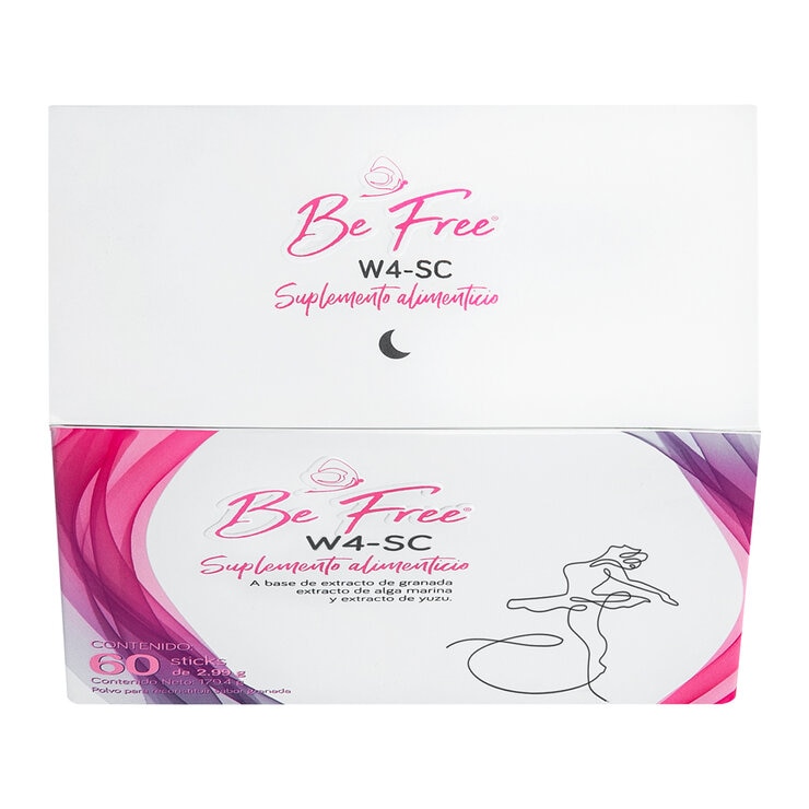Be Free W4-SC Suplemento Alimenticio 60 sticks de 2.99g — Imagen 2 de 4