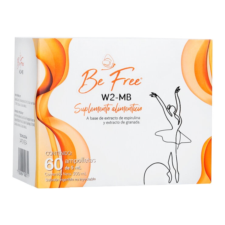 Be Free W2-MB 60 Ampolletas de 5 ml — Imagen 1 de 4