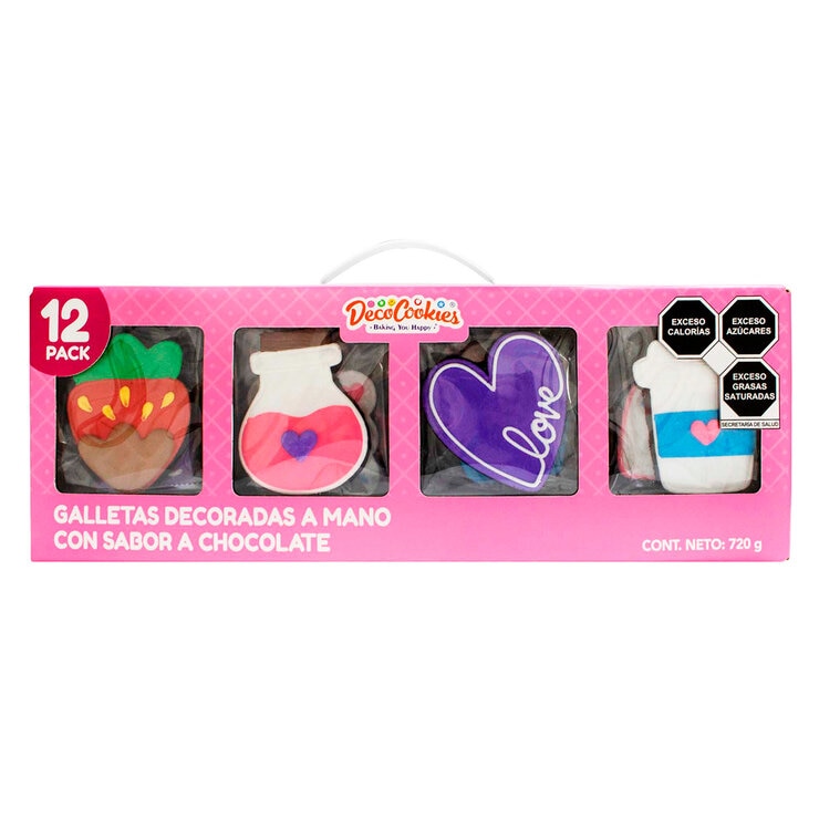 Decocookies Galletas Decoradas 12 pzas — Imagen 1 de 4