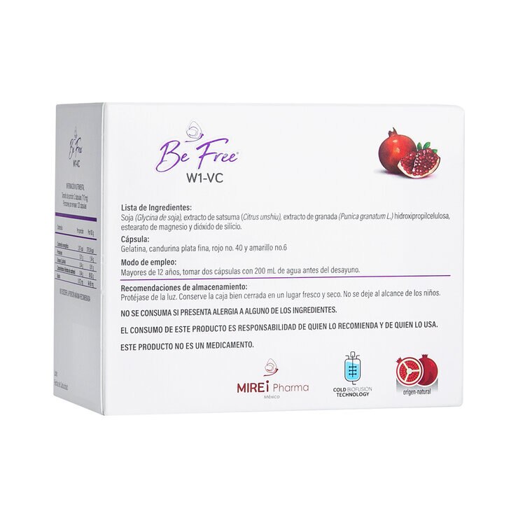 Be Free W1-VC 120 cápsulas de 355 mg — Imagen 4 de 4