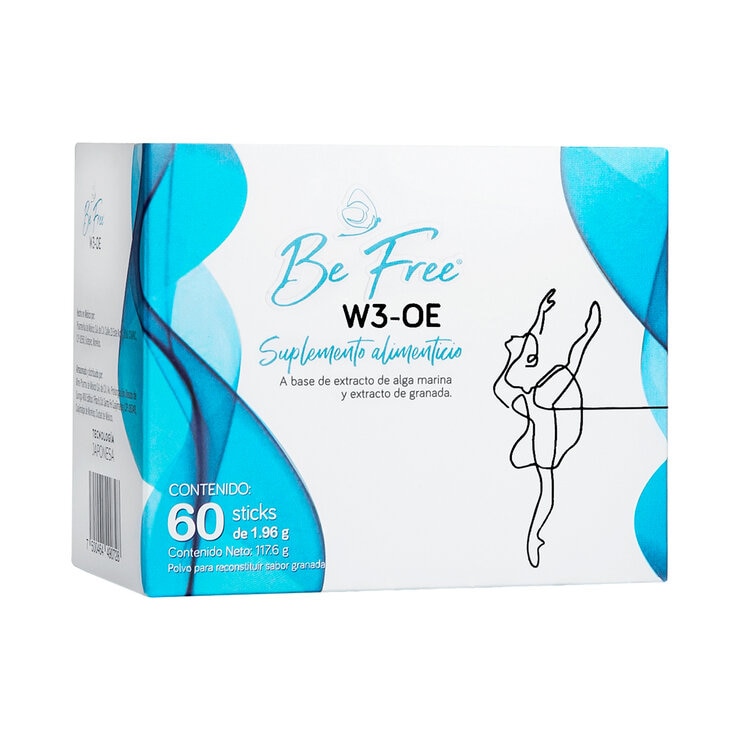 Be Free W3-OE Suplemento Alimenticio 60 Sticks de 1.96g — Imagen 1 de 4