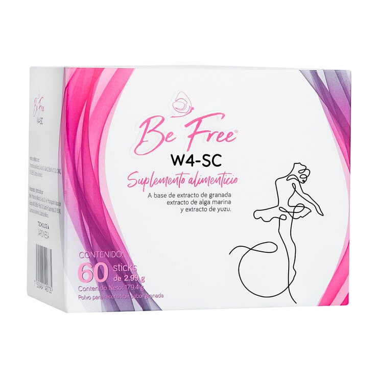 Be Free W4-SC Suplemento Alimenticio 60 sticks de 2.99g — Imagen 1 de 4