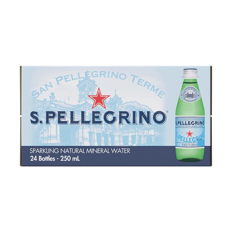 San Pellegrino Agua Mineral 24 pzas de 250 ml — Imagen 1 de 3