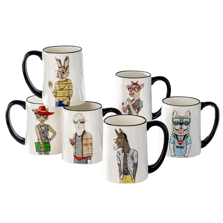 Signature Houseware Juego de 6 Tazas — Imagen 2 de 3