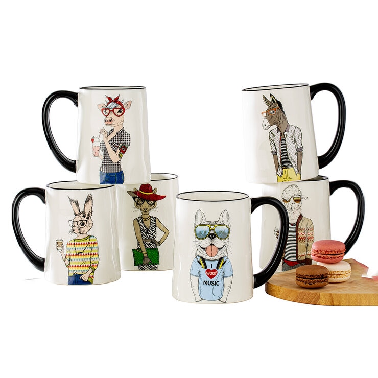 Signature Houseware Juego de 6 Tazas — Imagen 3 de 3