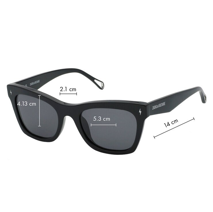 Zadig & Voltaire SZV373 Lentes De Sol — Imagen 3 de 4